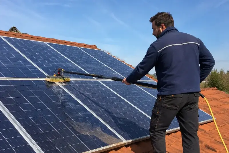 Nettoyage et entretien de panneaux solaires à Lavelanet-de-Comminges